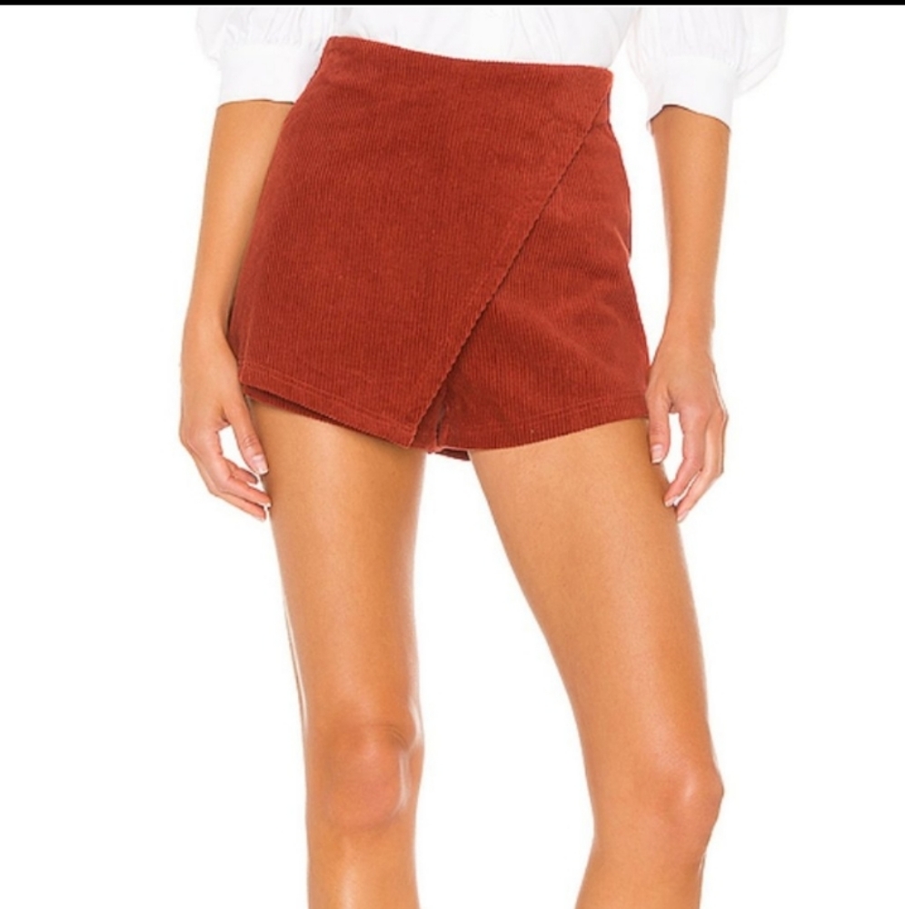 Superdown Lana Corduroy Mini Skort